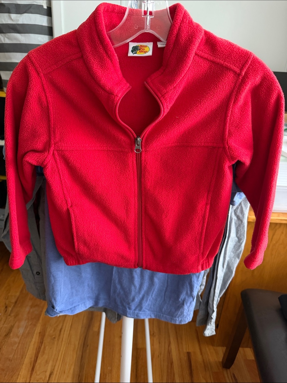 Bass Pro Shop Full Zip Fleece Jacket SZ XS Boys 4/5
